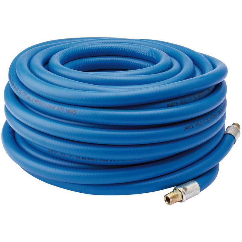 20M Air Line Hose (3/8"/10mm Bore) with 1/4" BSP Fittings - 38338
