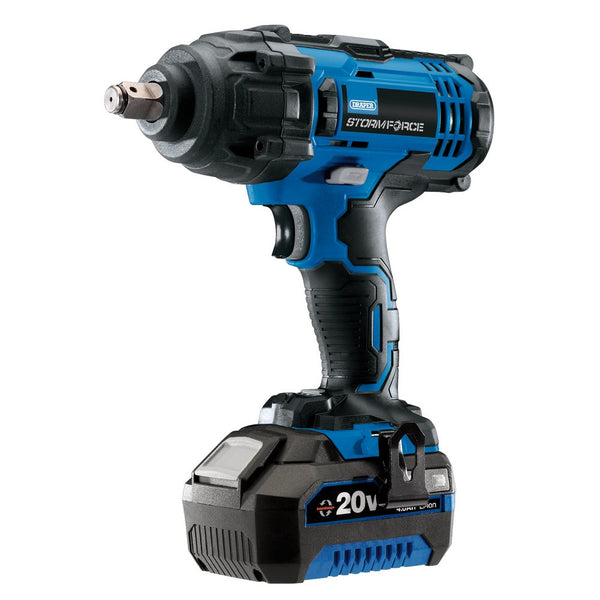 Draper Storm Force 20V 1/2" Mid-Torque Impact Wrench (400Nm) - 43785