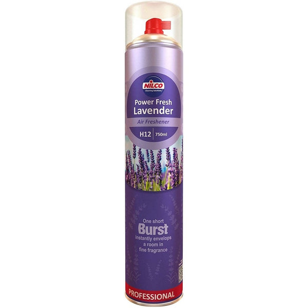 Nilco Power Fresh Lavender Aerosol Air Freshener - 750ml