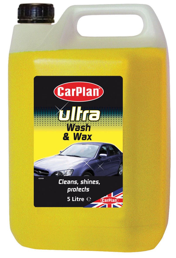 CarPlan Ultra Wash & Wax Car Shampoo - 5L