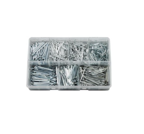 Quest Split Cotter Pins, Assorted Box Small Sizes (1000) - 105134