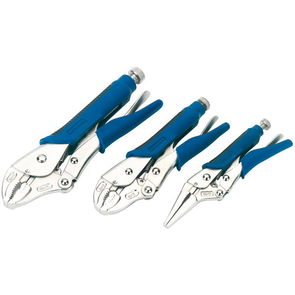 Soft Grip Self Grip Pliers Set (3 Piece) - 88293