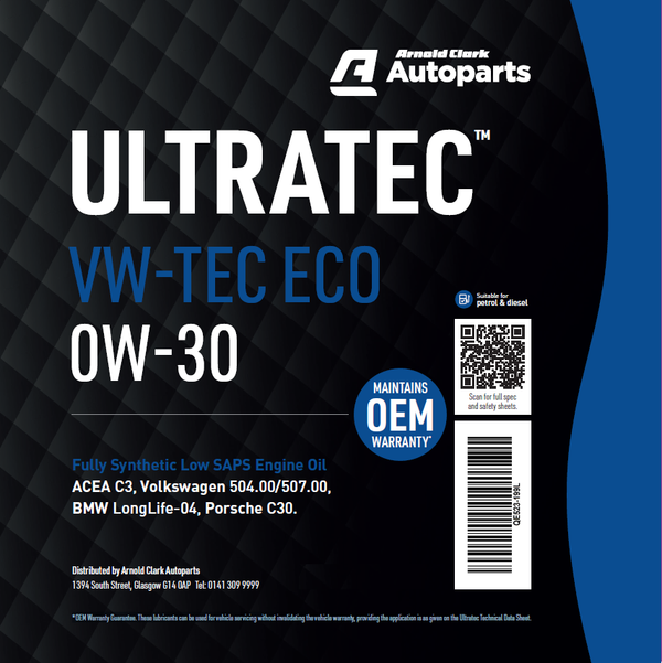 ULTRATEC VWTEC ECO 0W30 - 20L - E523-20L