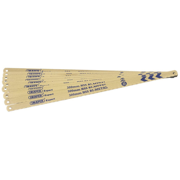10 x 300mm 32tpi Bi-Metal Hacksaw Blades - 38266