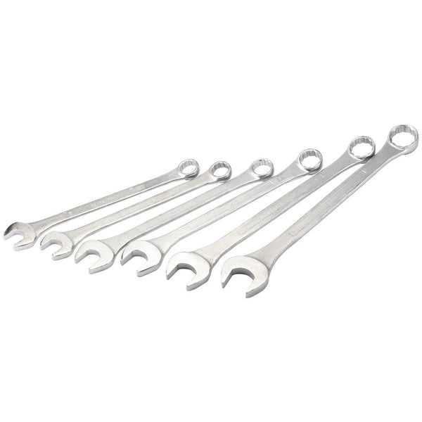 Heavy Duty Long Pattern Metric Combination Spanner Set (6 Piece) - 31167