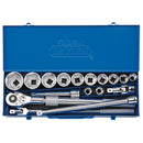 3/4" Sq. Dr. Metric Socket Set in Metal Case (17 Piece) - 16486