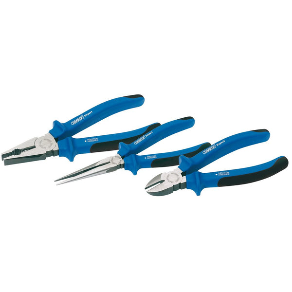 Heavy Duty Soft Grip Pliers Set (3 Piece) - 69289