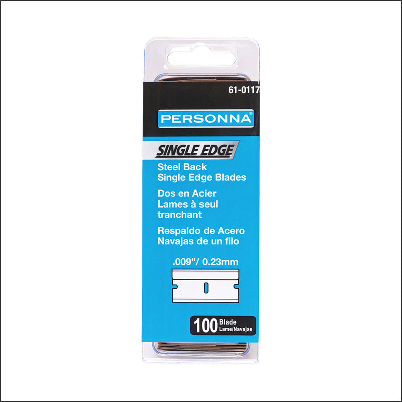 Semple Chemicals Scraper Blades {100} Single Edged - VAL25