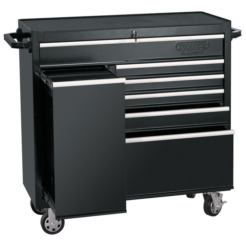 42" Roller Tool Cabinet With Side Locker (6 Drawer) - 14546