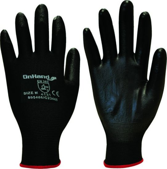 Large Pu Coated Gloves (10x) - 895467