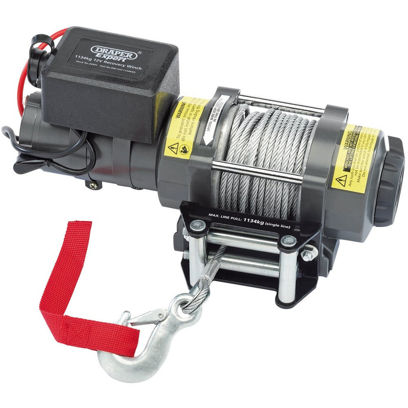 12V Recovery Winch (1134kg) - 24441