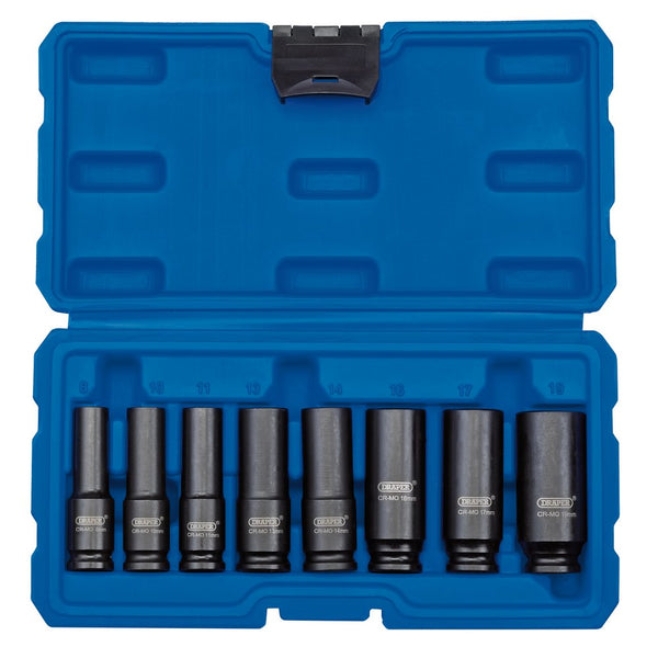 3/8" Sq. Dr. Metric Deep Impact Socket Set (8 Piece) - 83090