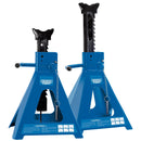 Pair of Pneumatic Rise Ratcheting Axle Stands (10 tonne) - 01815