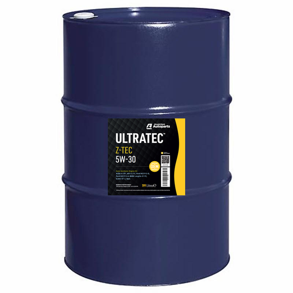 Ultratec ZTEC 5W30 Oil 199Litre - E113-199L