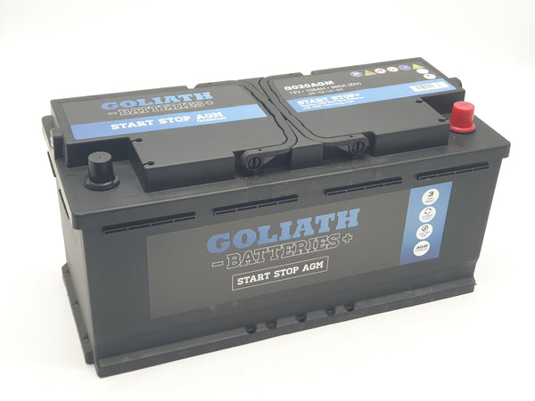 Goliath G020AGM 105Ah 950A Start Stop Battery