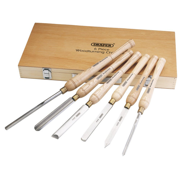 HSS Woodturning Chisel Set (6 Piece) - 58697
