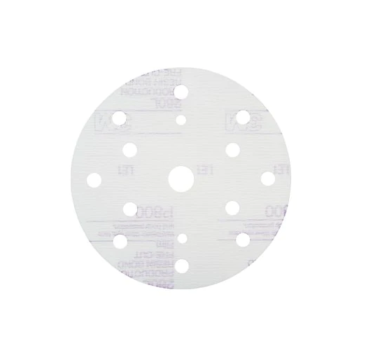 3M Hookit Finishing Film Abrasive Disc 260L, 150 mm, 15 Hole, P800 (51099)