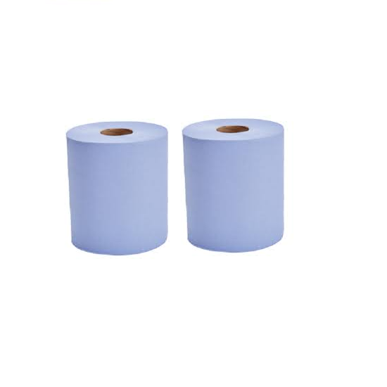Twin Pack Blue Roll 2 Ply - 130052