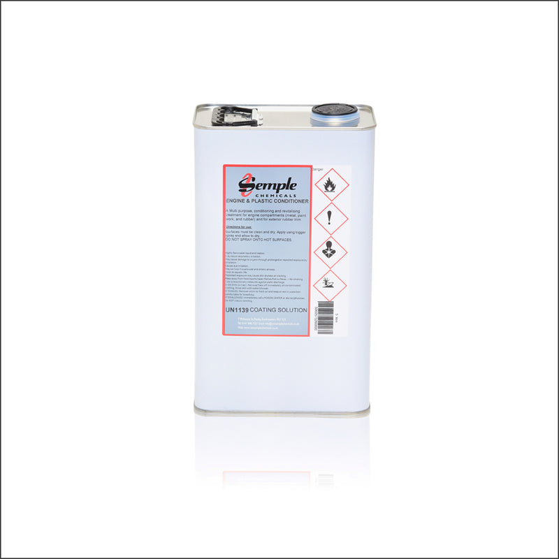 Semple Chemicals Engine & Plastic Conditioner 5 Litre - VAL50