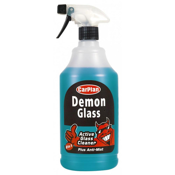 Carplan Demon Anti Mist Glass Cleaner Trigger Spray - 1L