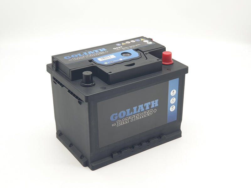 Goliath G027 - 027 60Ah 540A Battery - 3 Year Warranty