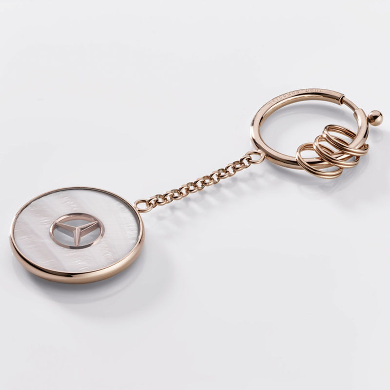 Mercedes-Benz Key Ring Prague Rose Gold