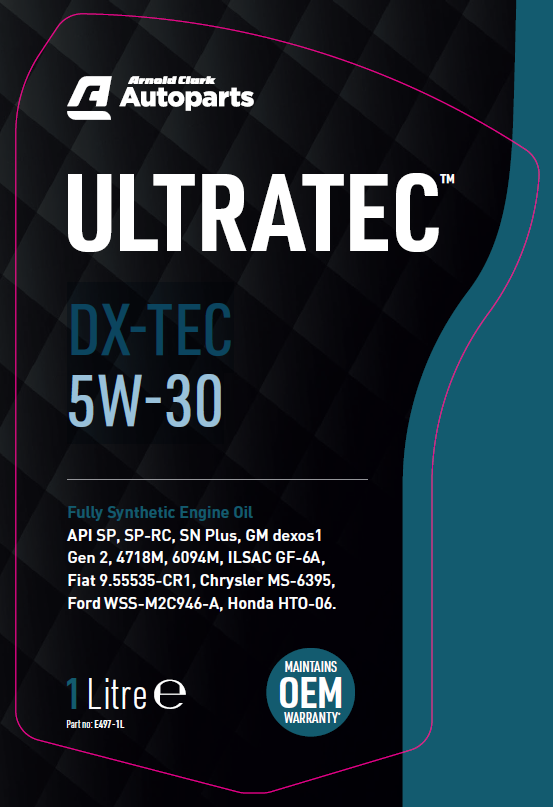 Ultratec DX-TEC 5W-30 1 Litre - E497-1L