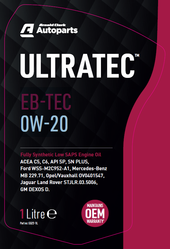 Ultratec EB-TEC 0W-20 1 Litre - E522-1L