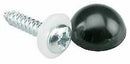 Quest Black Dome No Plate Screws (100) - 975317