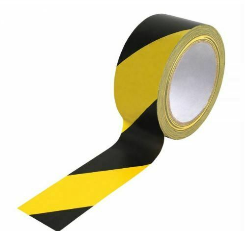 Quest Black/Yellow 2" Hazard Tape - 895345
