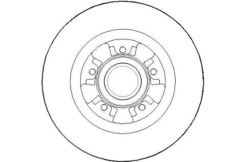National Rear Brake Disc - NBD1716