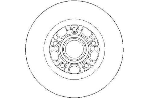 National Rear Brake Disc - NBD1866