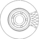 National Front Brake Disc - NBD1972