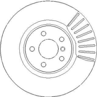 National Front Brake Disc - NBD1990