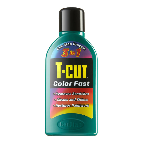 T-Cut Dark Green Scratch Remover Color Fast Paintwork Restorer Car Polish 500ml