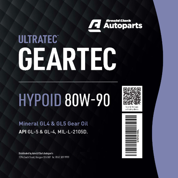 GEARTEC HYPOID 80W90 - 20L - T014-20L