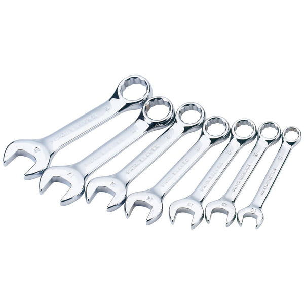 Hi-Torq Metric Stubby Combination Spanner Set (7 Piece) - 56398