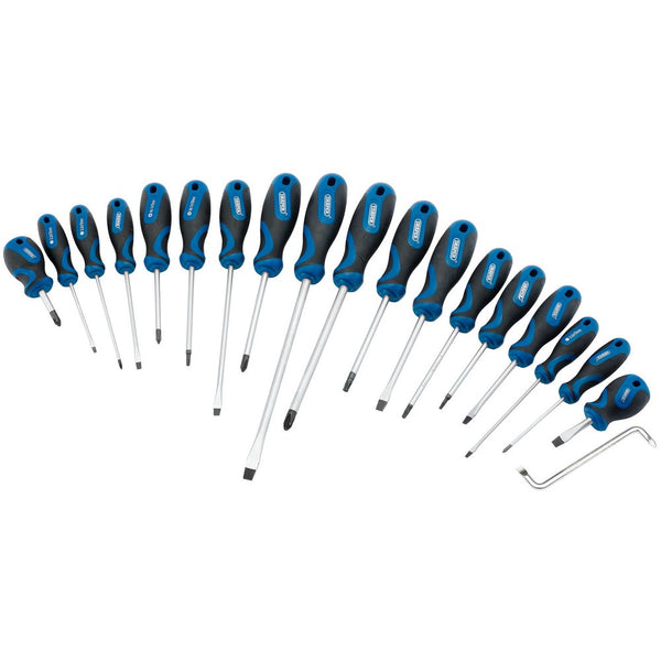 Soft Grip Screwdriver Set (19 Piece) - 09548