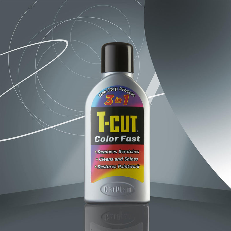 T-Cut Dark Silver Scratch Remover Color Fast Paintwork Restorer Car Polish 500ml