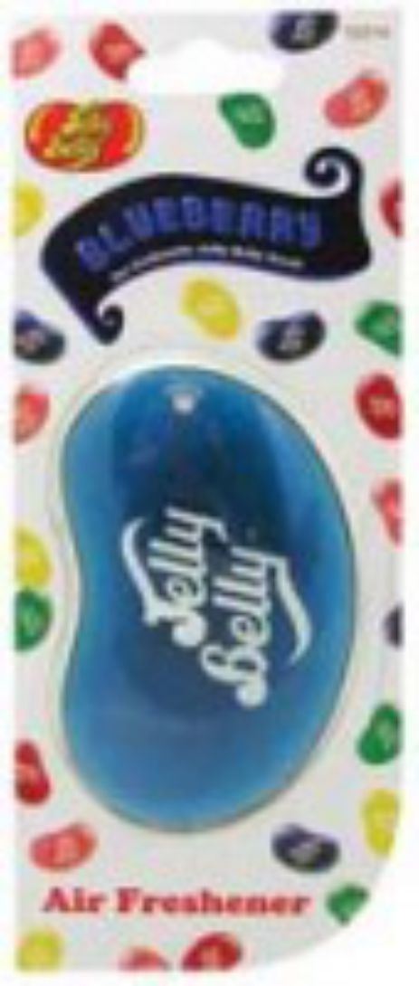 Jelly Belly A92887 3D Air Freshener - Blueberry