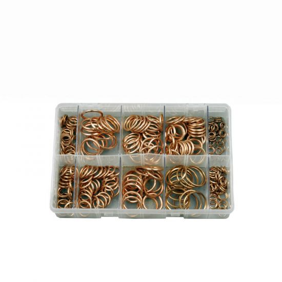 Copper Compression Washers Assorted Box - 105147
