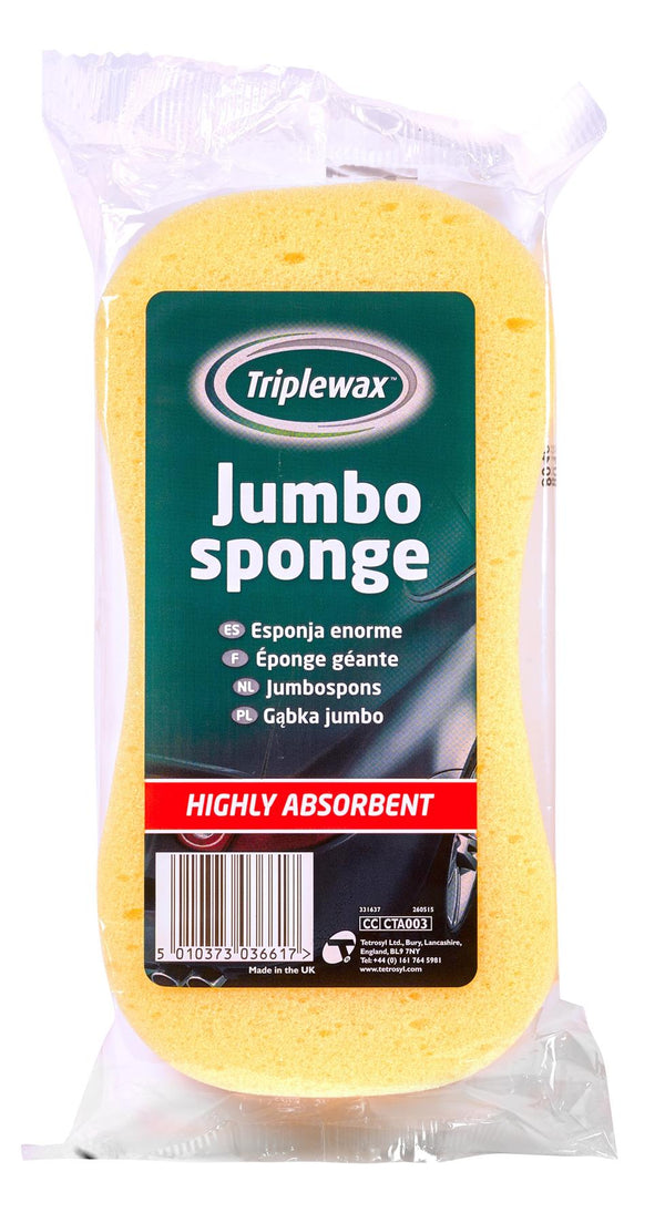 Triplewax Jumbo Sponge