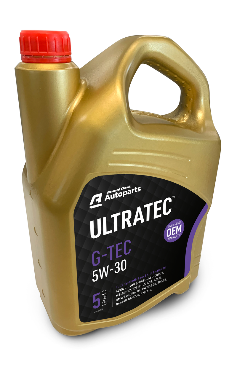 Ultratec GTEC2 5W30 Dexos 2 Oil 5ltr - E409-5L