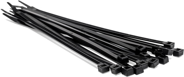Classic 15" Black Cable Ties - QPT48370