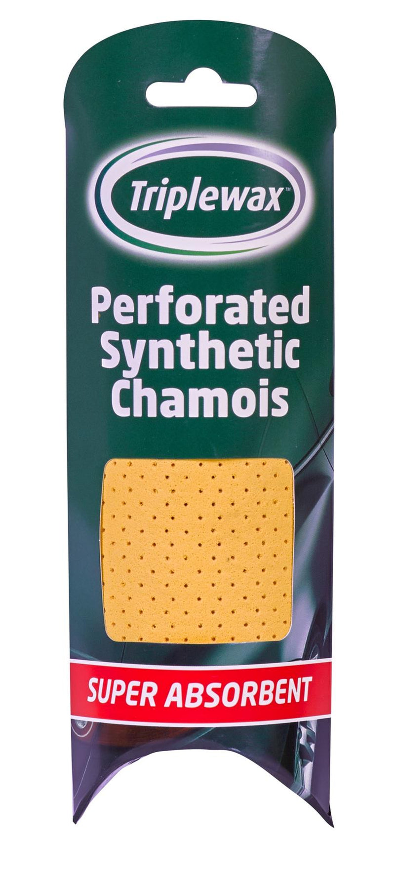 Triplewax Perforated Geniune Leather Chamois Tube