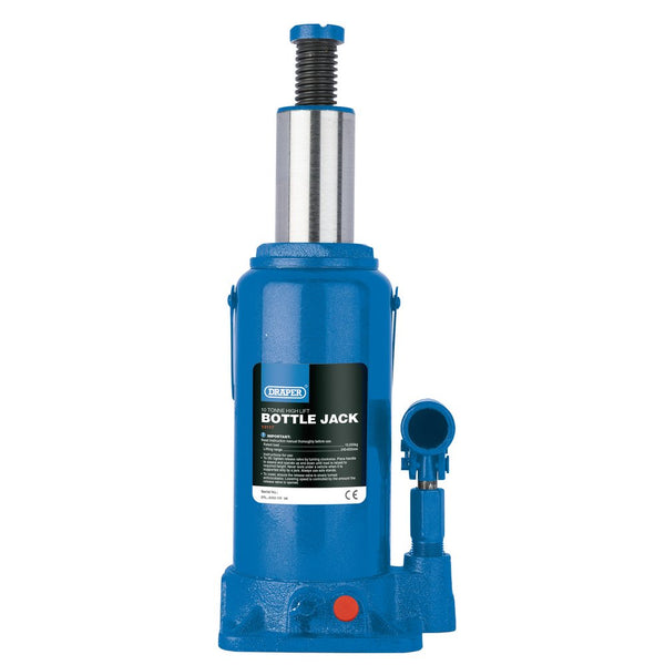 High Lift Hydraulic Bottle Jack (10 Tonne) - 13117