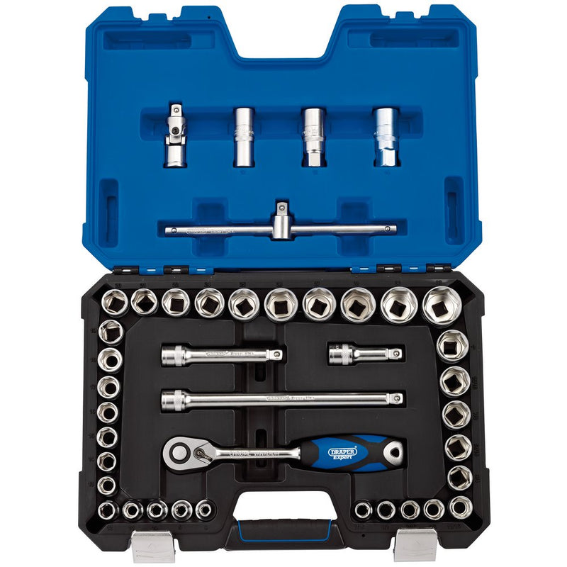 1/2" Sq. Dr. Combined MM/AF Socket Set (41 Piece) - 16453