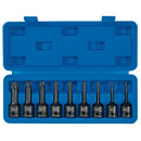 1/2 Sq. Dr. Draper TX-STAR Socket Bit Set (9 Piece) - 99184