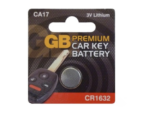 GB Premium 3V Keyfob Battery - CR1632