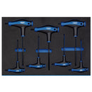 T' Handle Draper TX-STAR Key Set in 3/4 Drawer EVA Insert Tray (7 Piece) - 63505